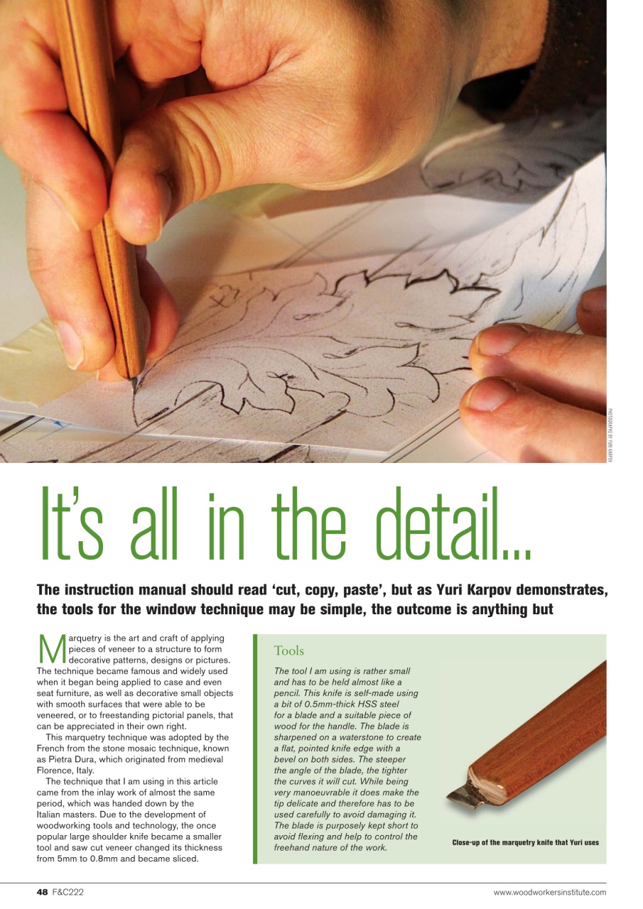 Furniture & Cabinetmaking Preview Pages