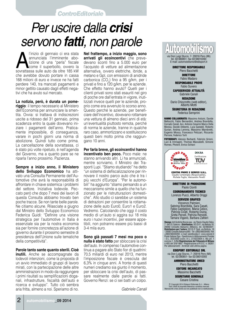Automobilismo Preview Pages