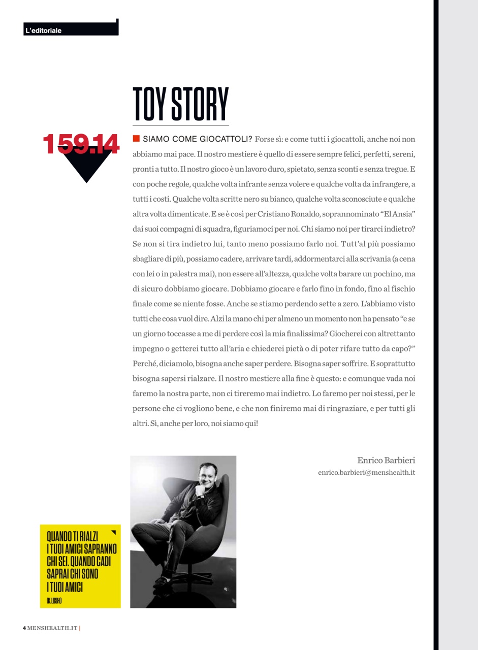 Men's Health Italia Preview Pages