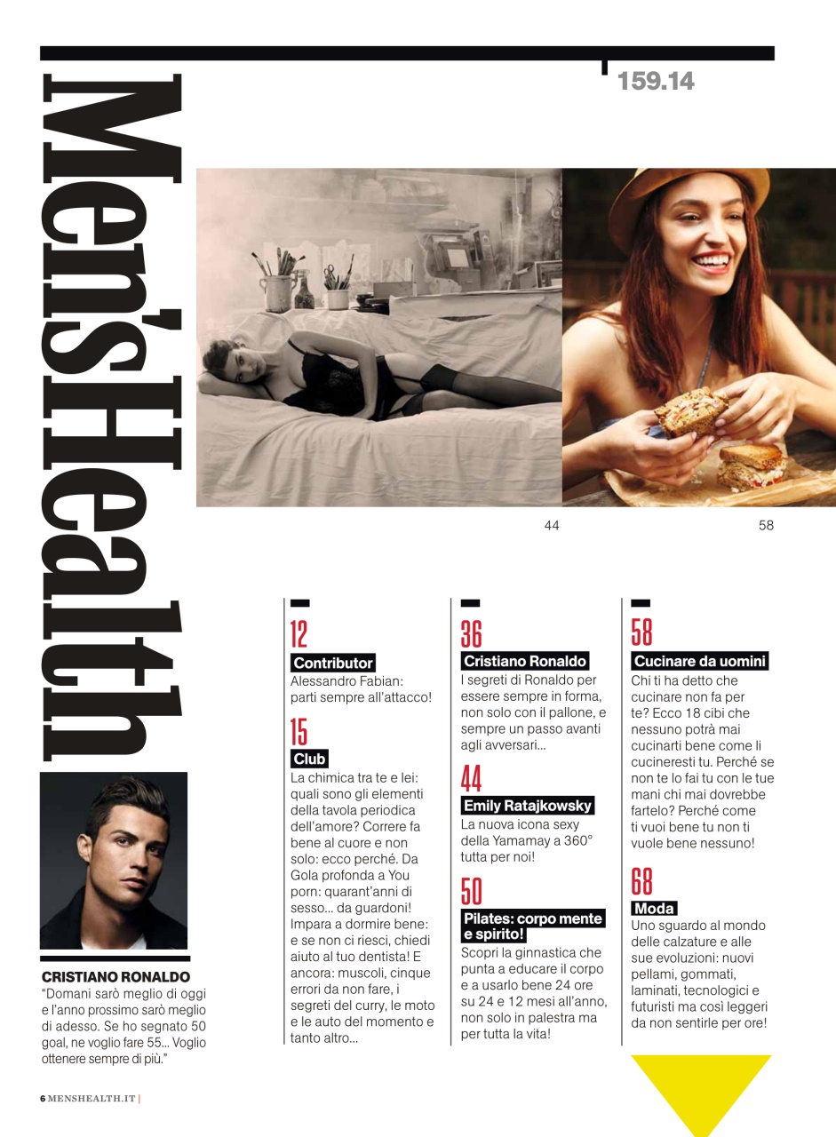 Men's Health Italia Preview Pages