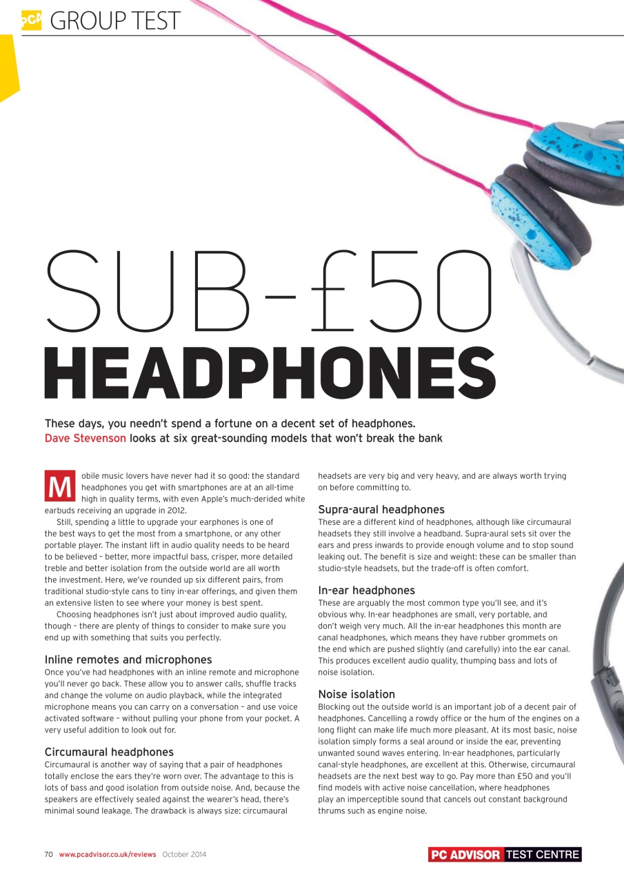 Tech Advisor Preview Pages