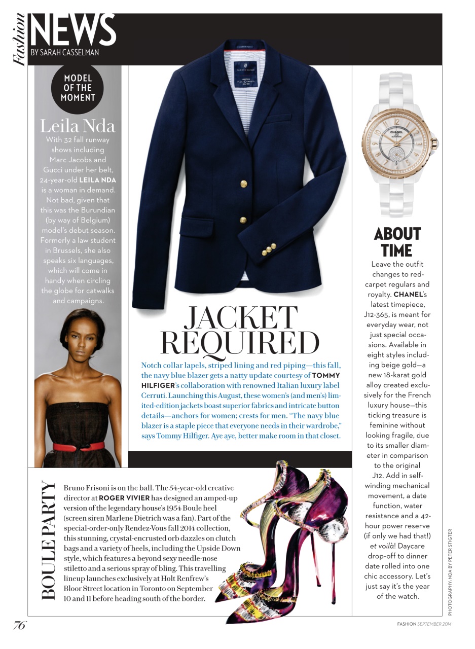 Fashion Magazine Preview Pages