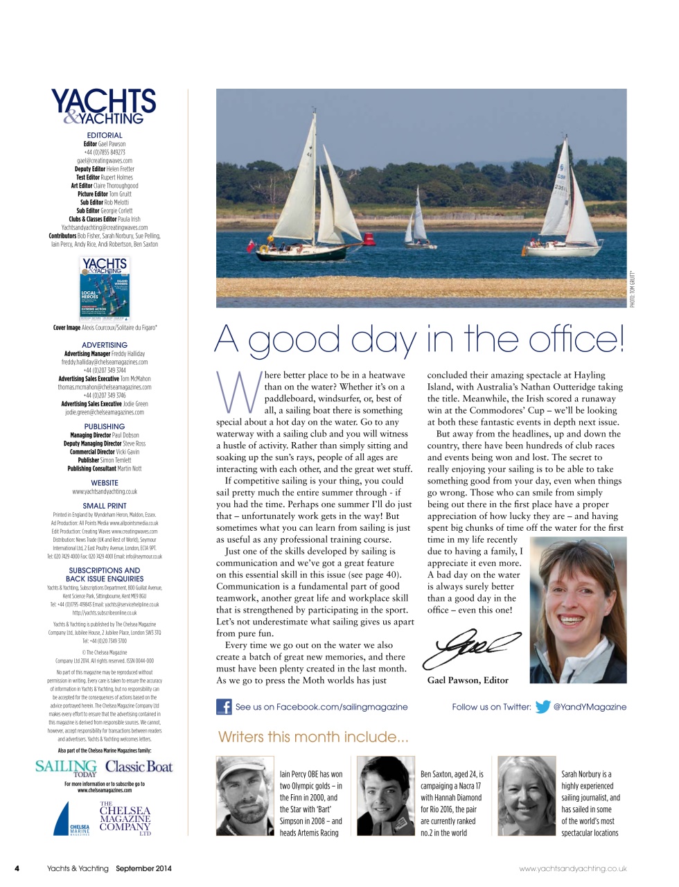 Yachts & Yachting Preview Pages