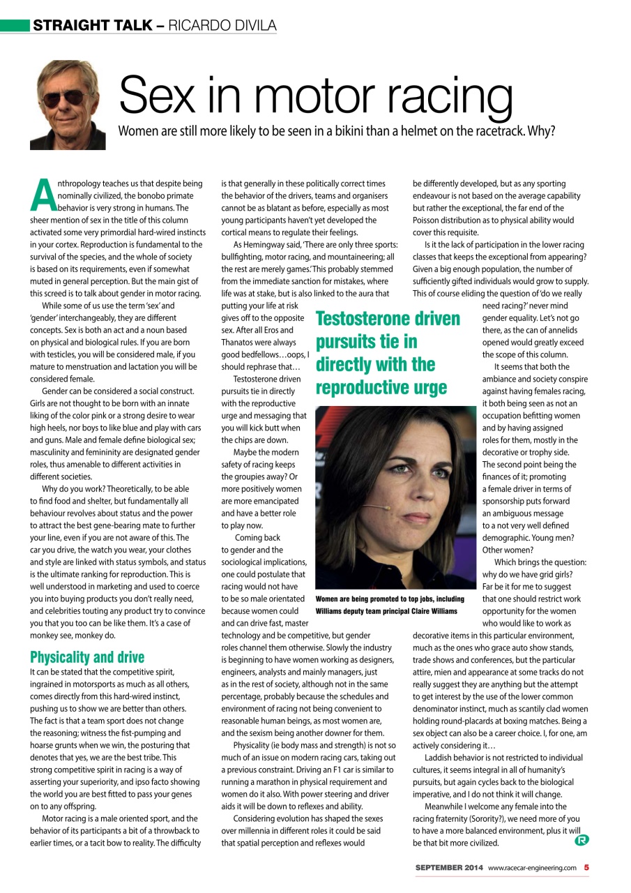 Racecar Engineering Preview Pages