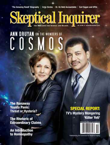 Skeptical Inquirer issue Sept/Oct 2014