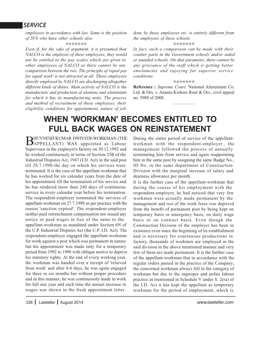 Lawteller – A Legal Awareness Magazine Preview Pages