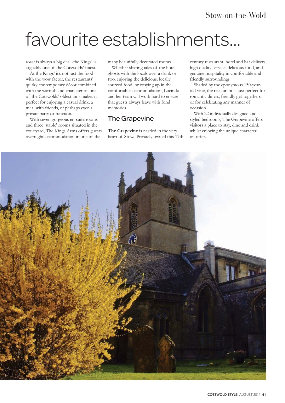 Cotswold Style Preview Pages