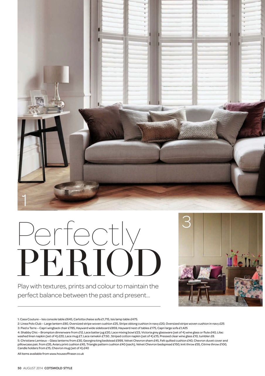 Cotswold Style Preview Pages