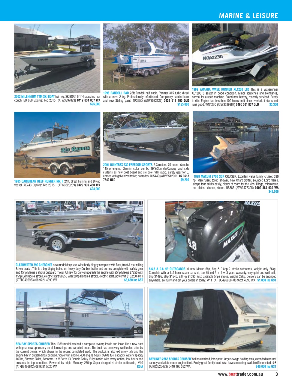 Boat Trader Australia Preview Pages