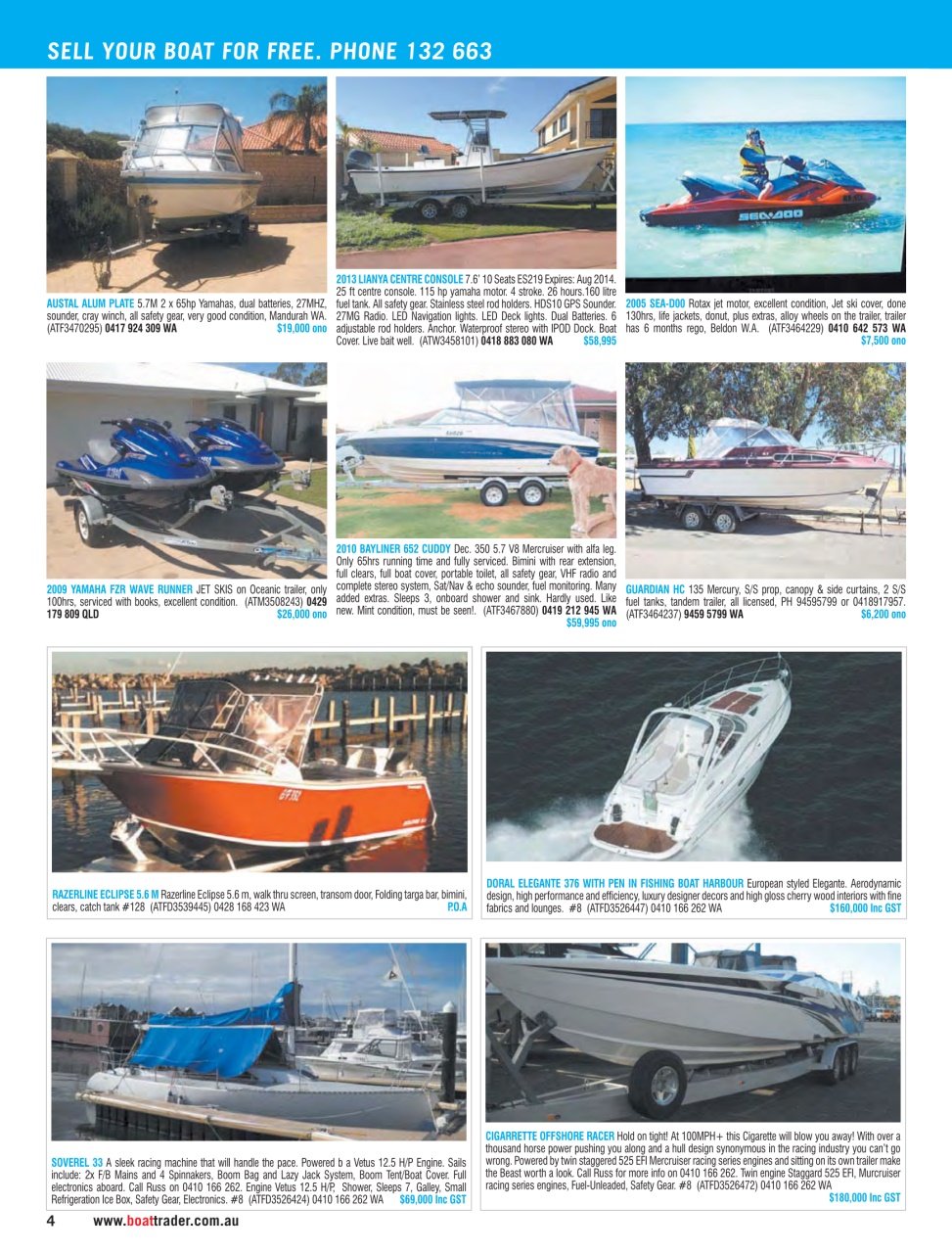 Boat Trader Australia Preview Pages