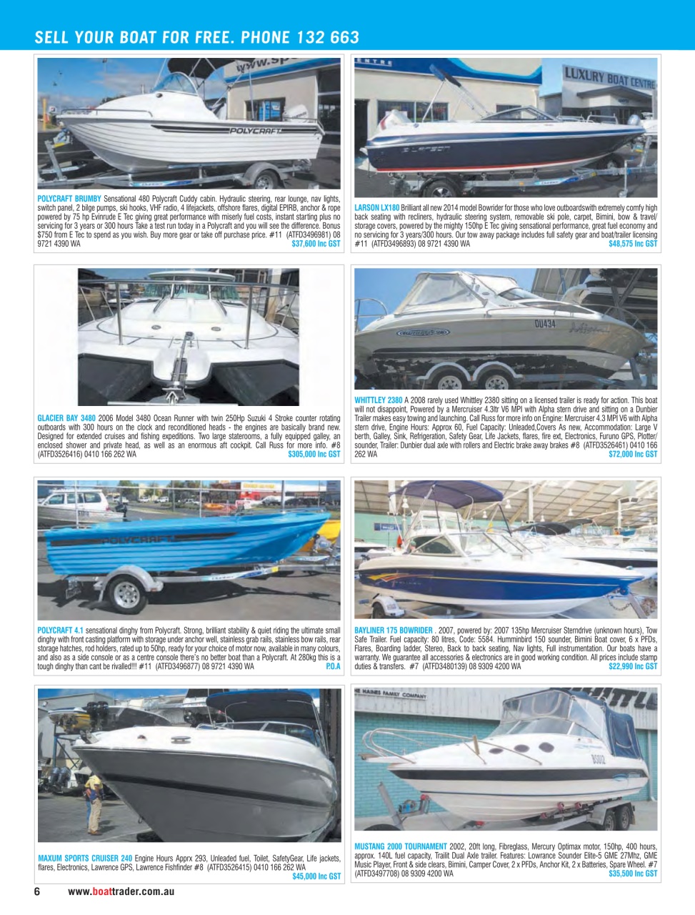 Boat Trader Australia Preview Pages