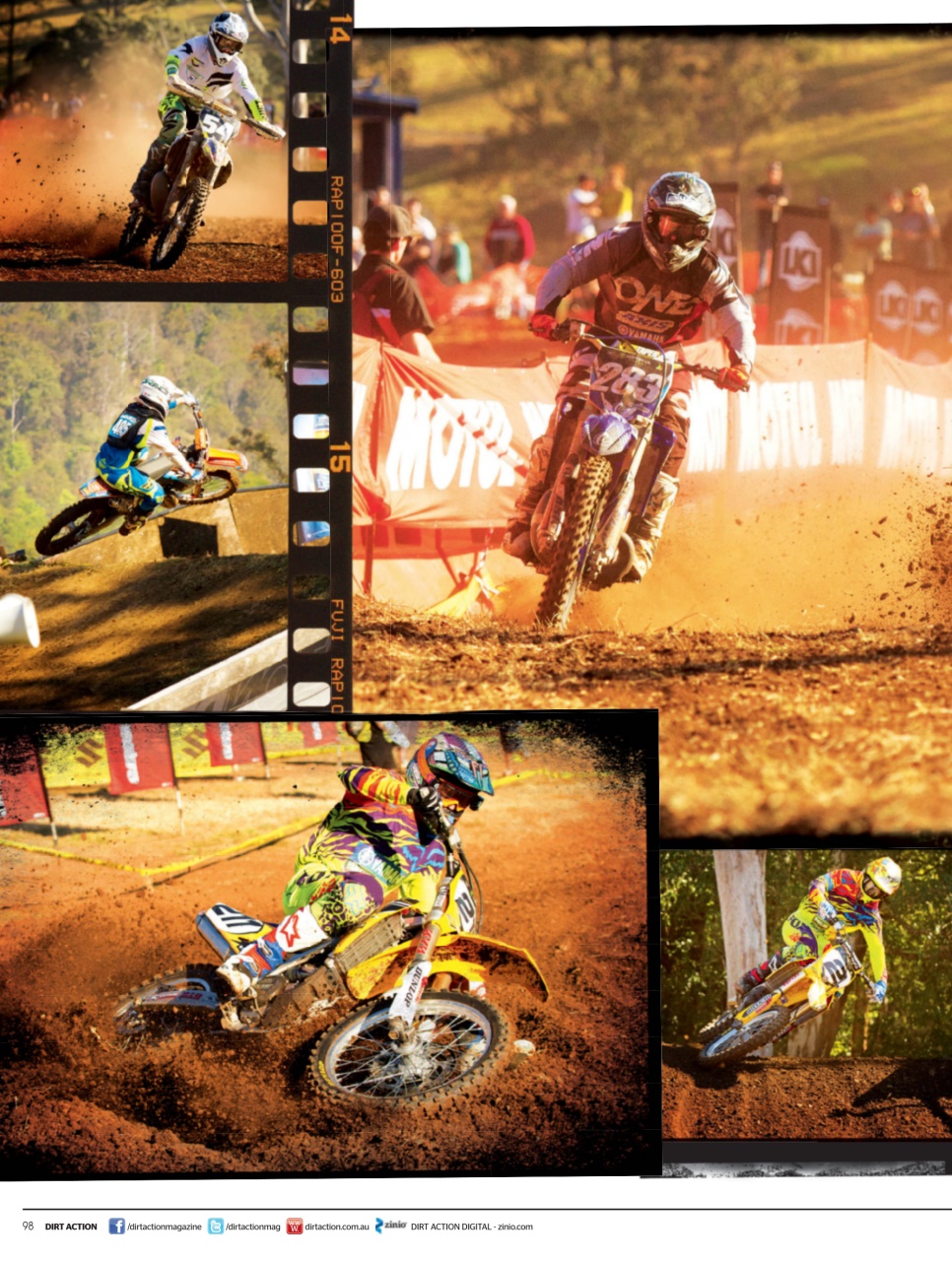 Dirt Action Preview Pages