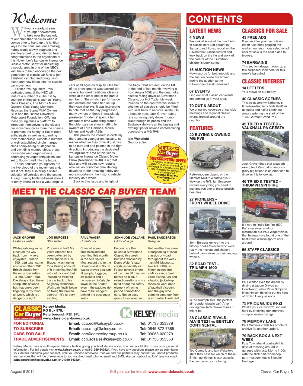 Classic Car Buyer Preview Pages