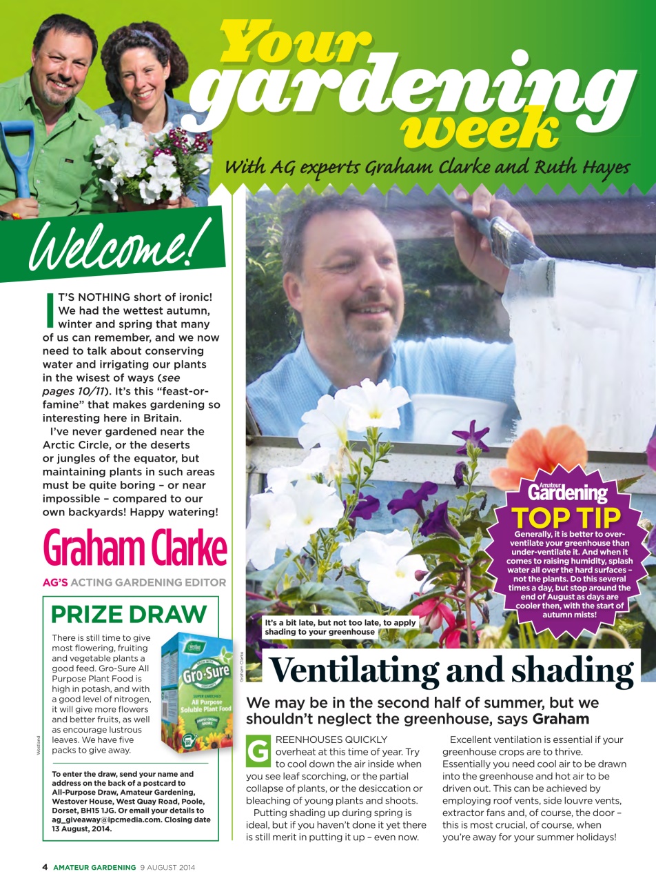 Amateur Gardening Preview Pages