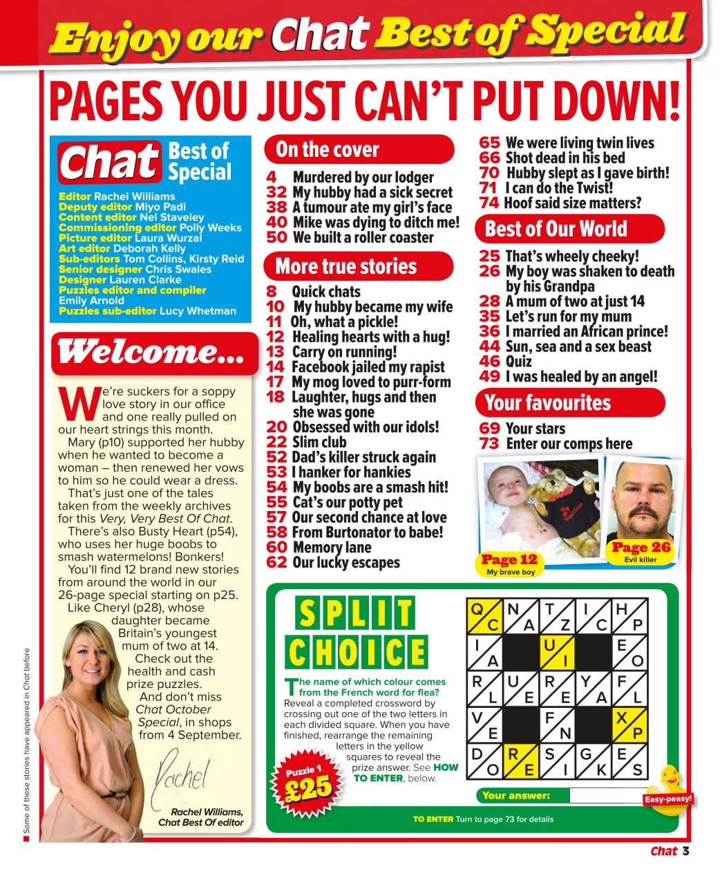 Chat Specials Preview Pages