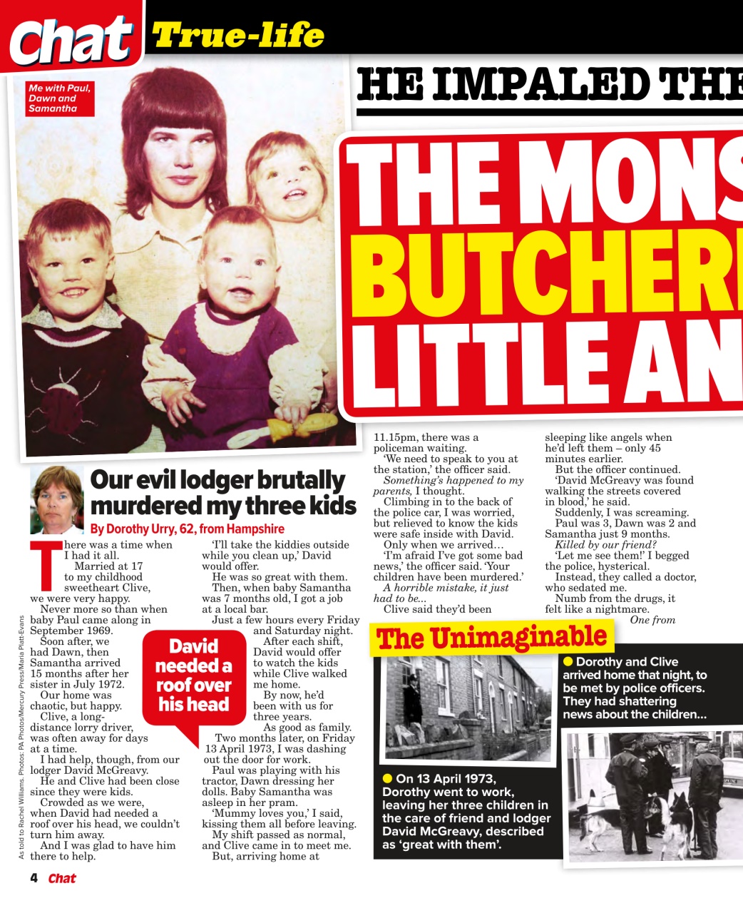 Chat Specials Preview Pages