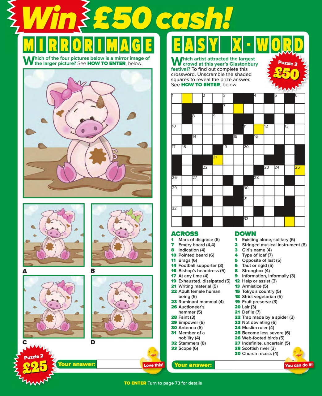 Chat Specials Preview Pages