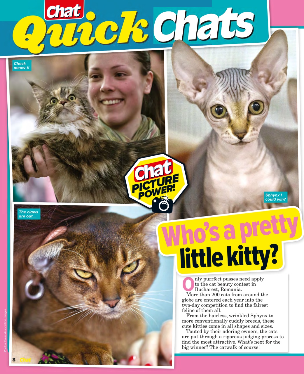 Chat Specials Preview Pages