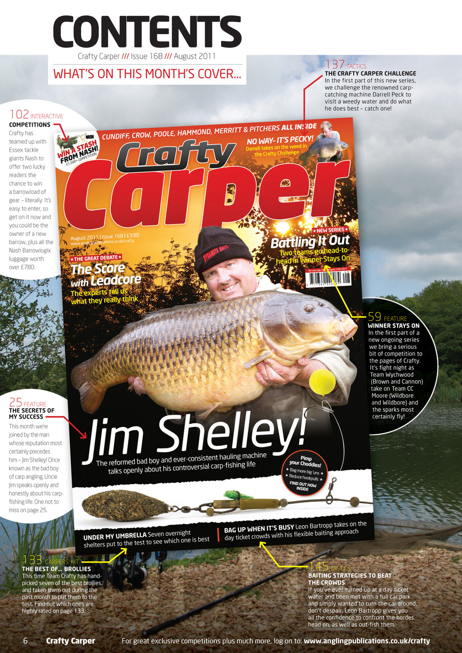 Crafty Carper Preview Pages