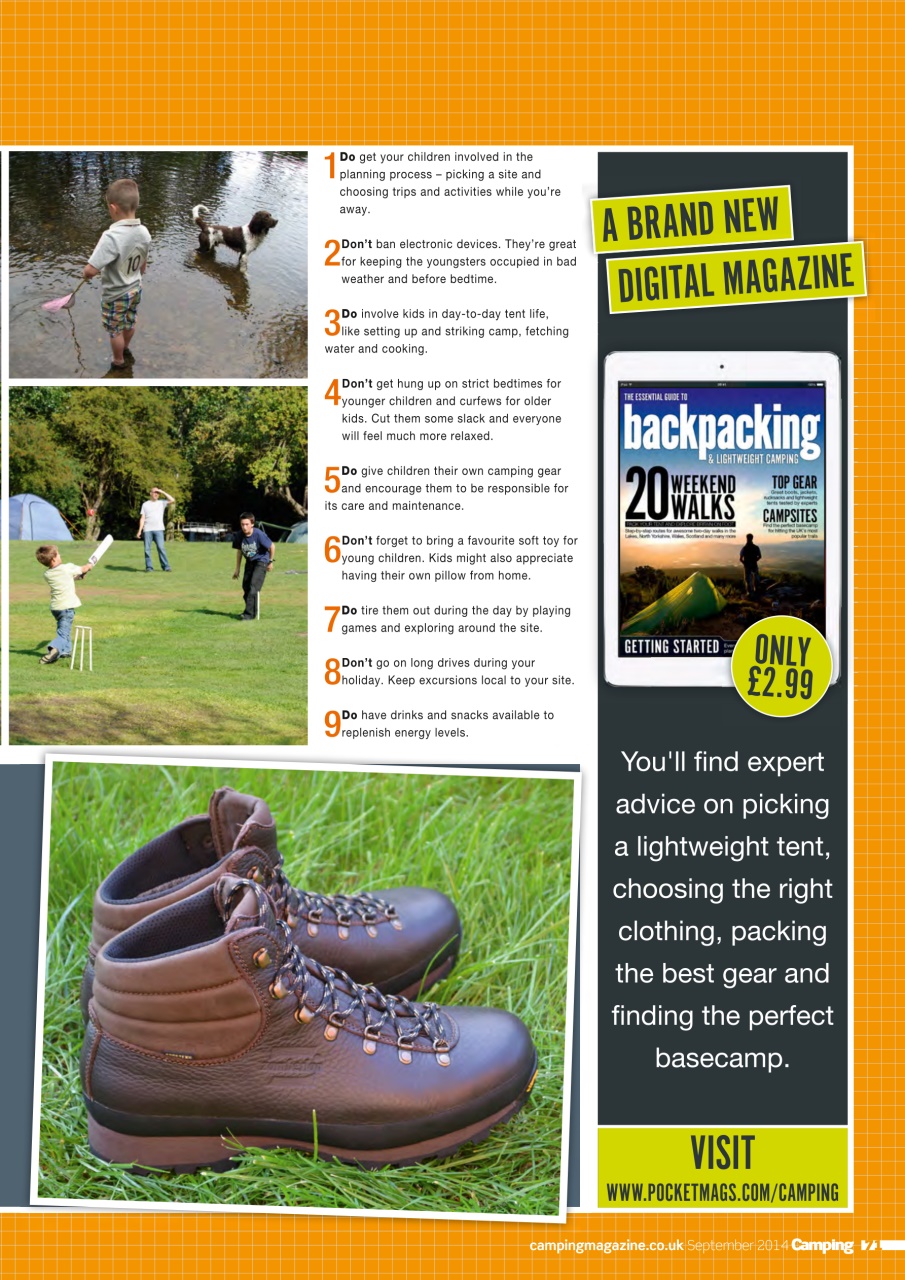 Camping Preview Pages