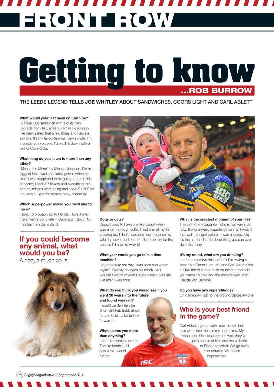 Rugby League World Preview Pages