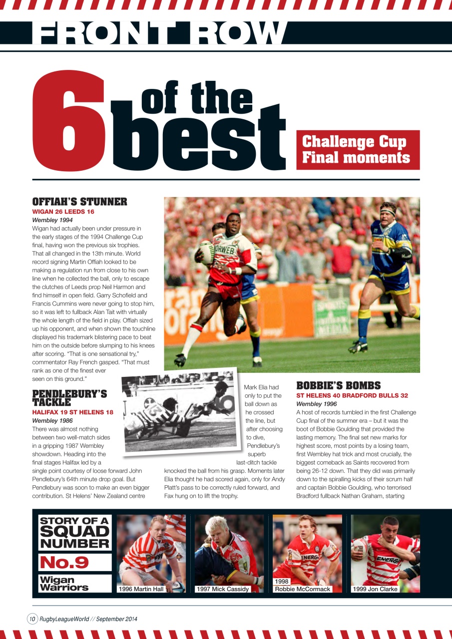 Rugby League World Preview Pages