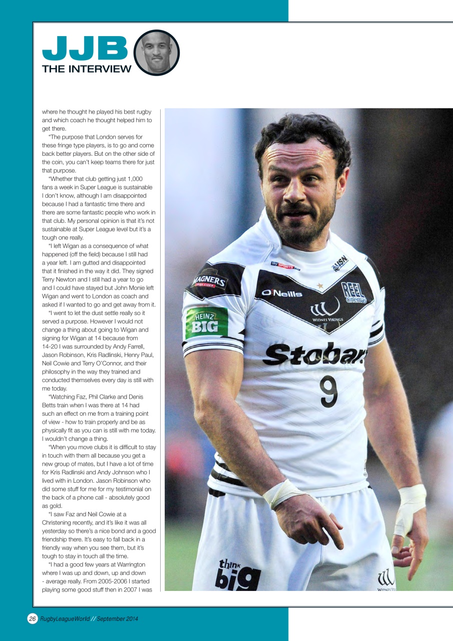 Rugby League World Preview Pages