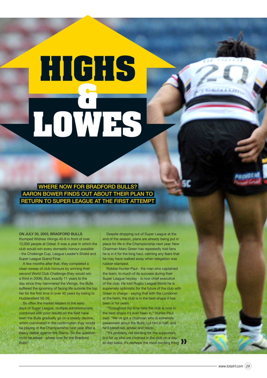 Rugby League World Preview Pages
