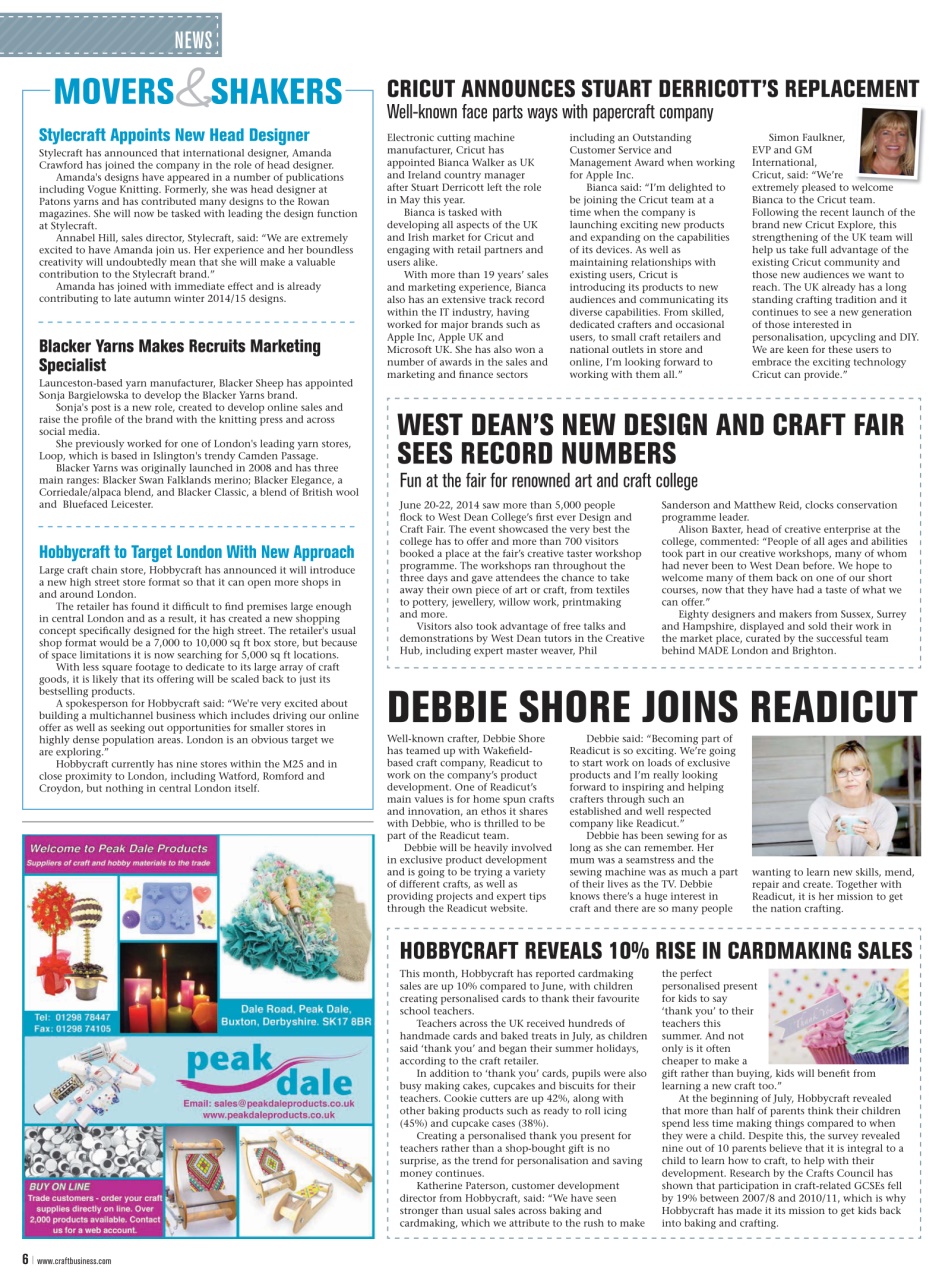 Craft Business Preview Pages