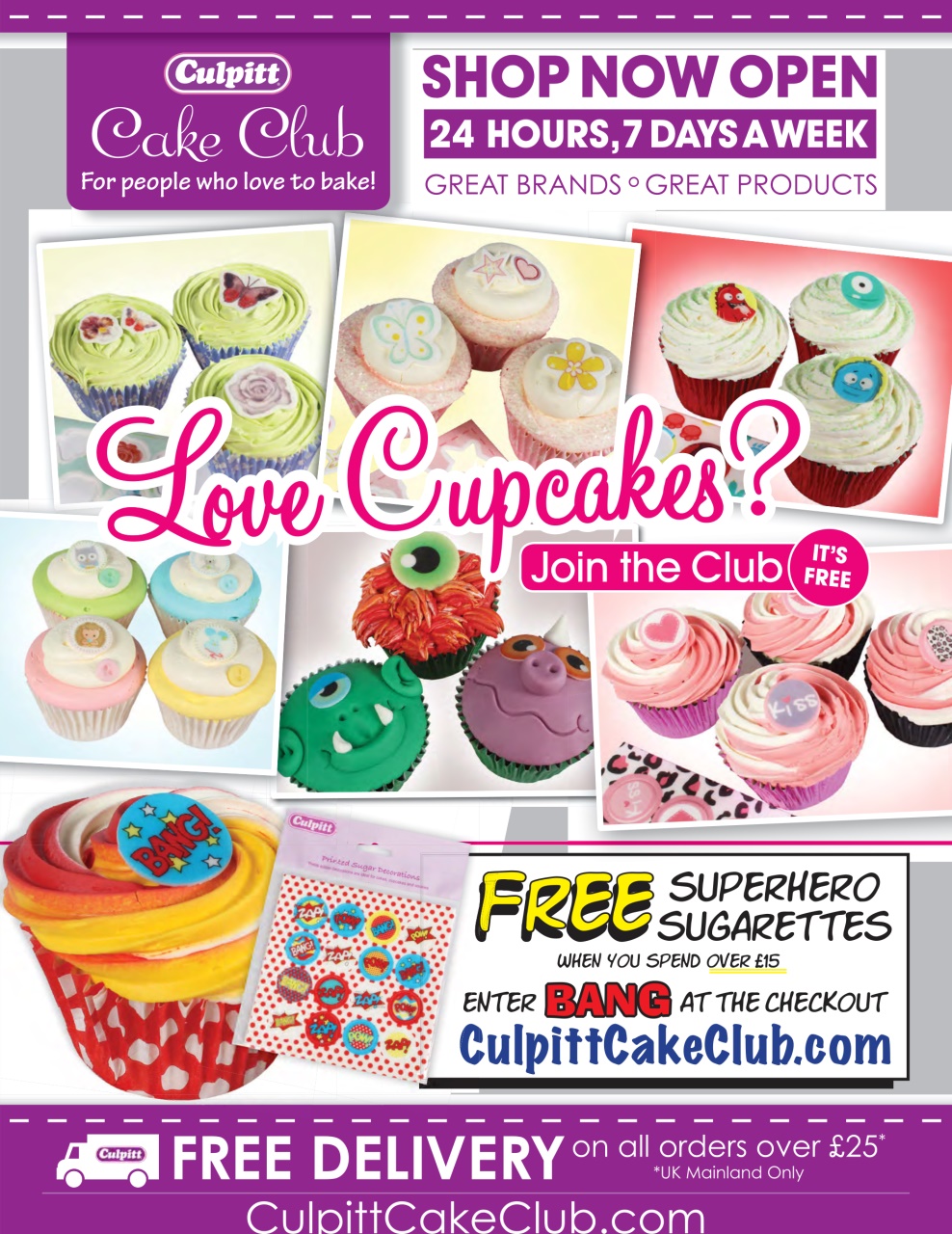 Cupcake Heaven Preview Pages