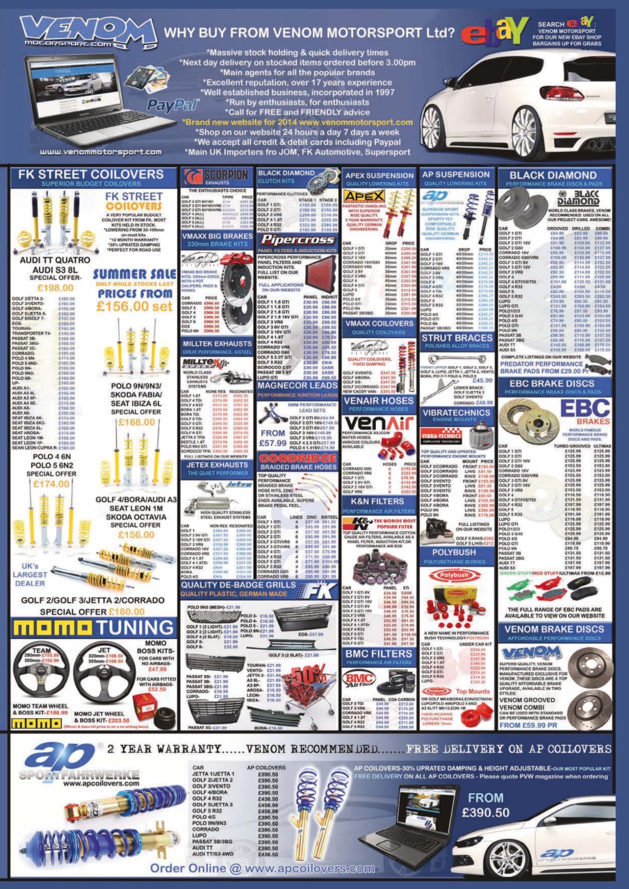 Performance VW Preview Pages