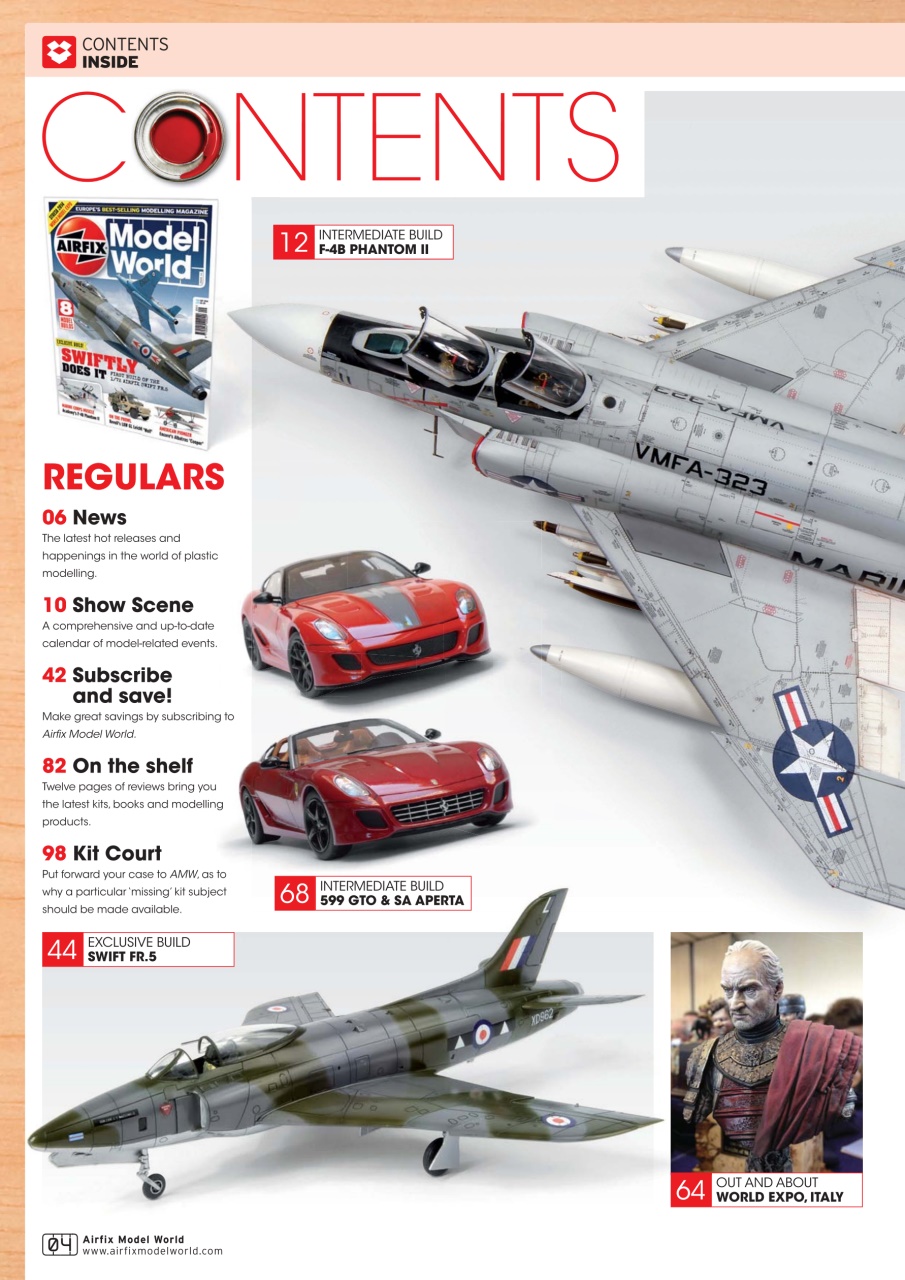 Airfix Model World Preview Pages