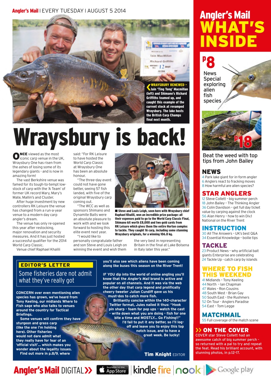 Anglers Mail Preview Pages