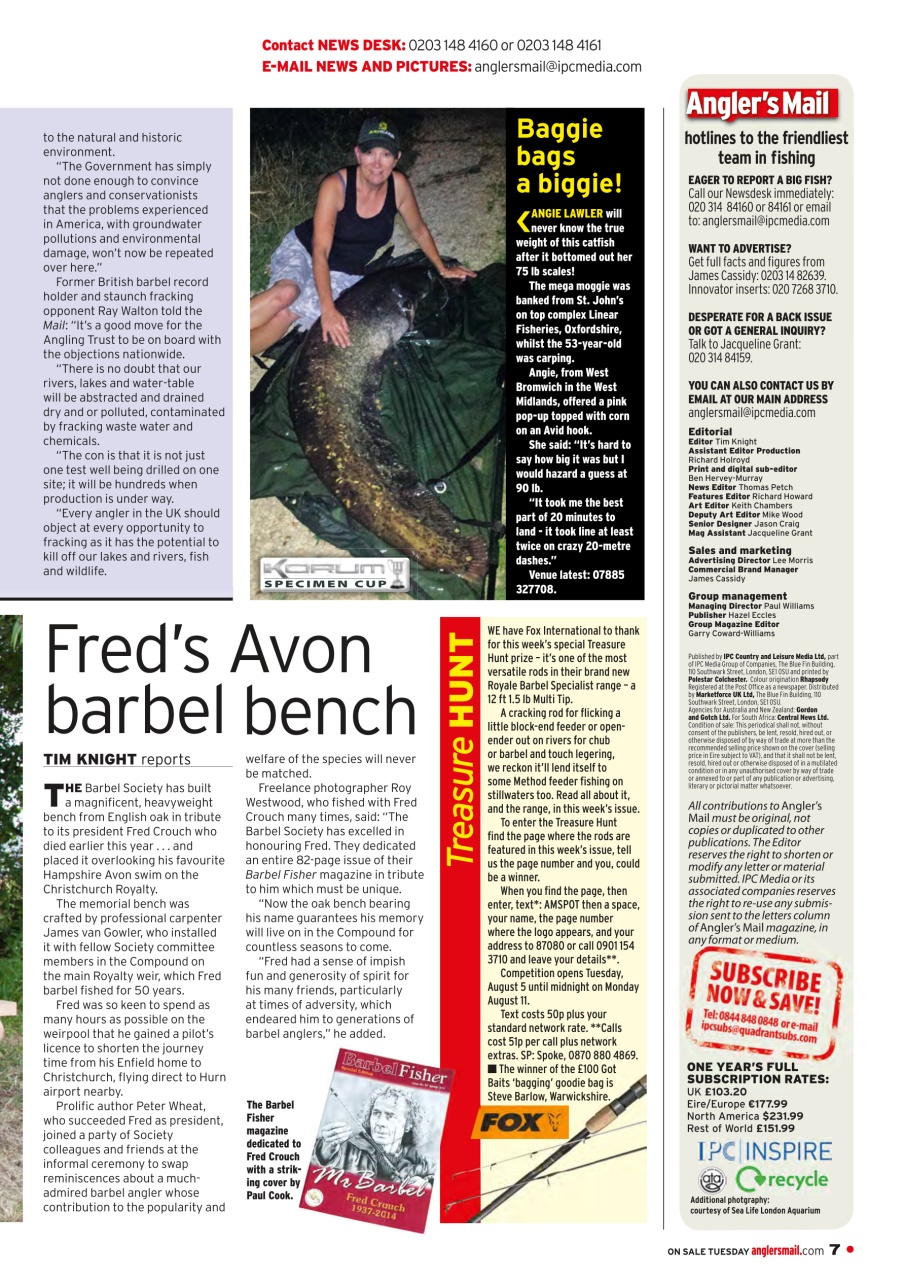 Anglers Mail Preview Pages