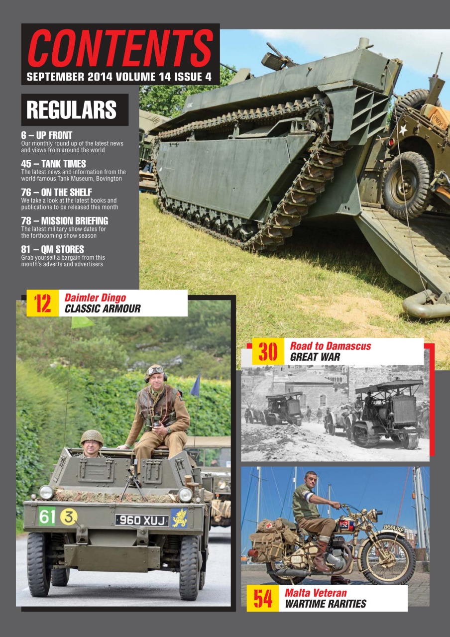 Military Machines International Preview Pages