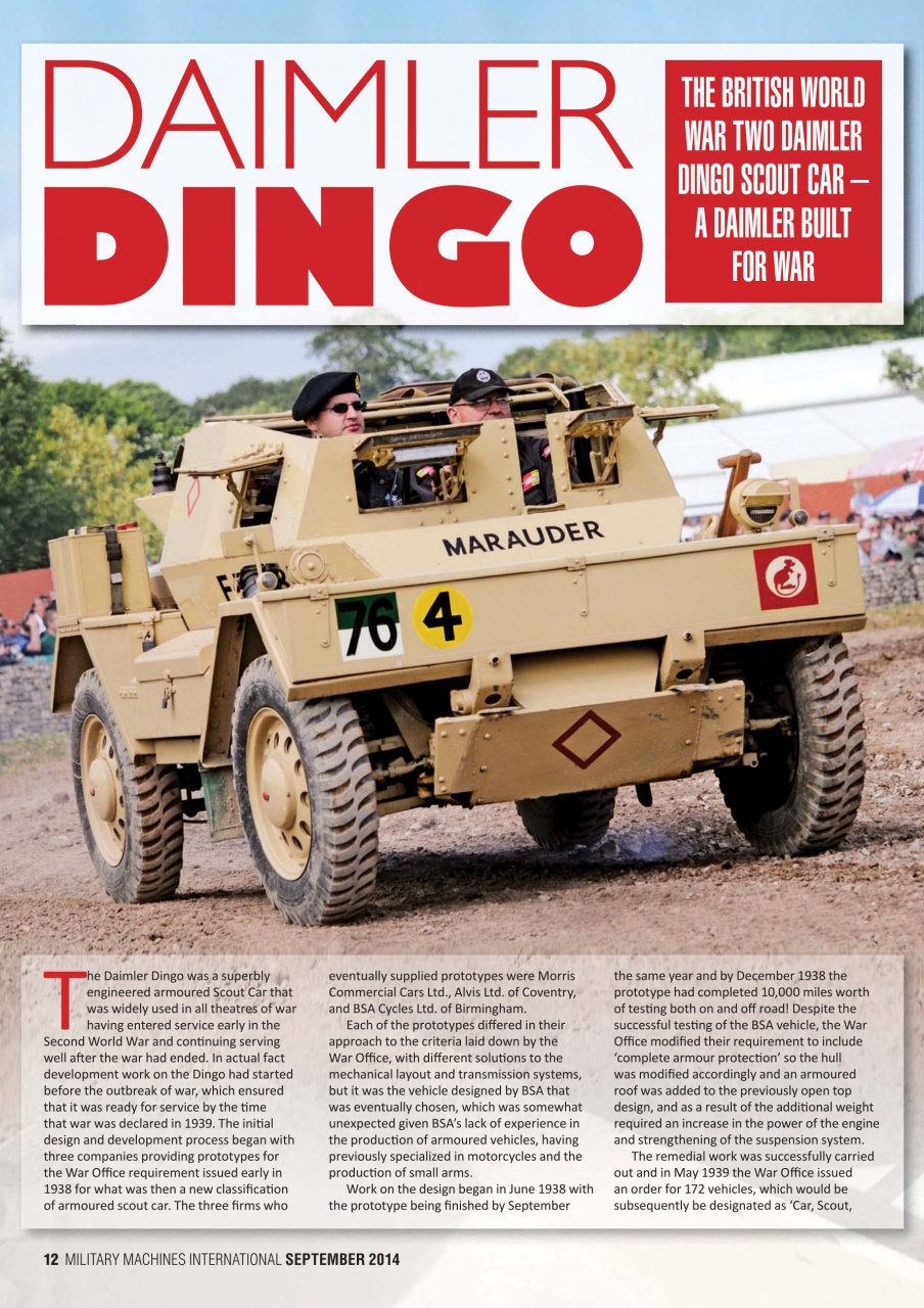Military Machines International Preview Pages