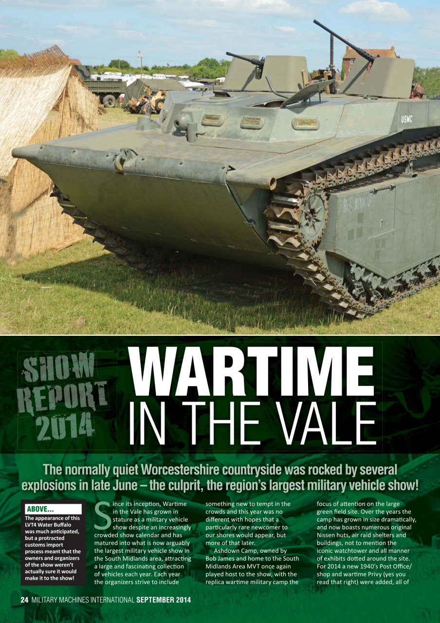 Military Machines International Preview Pages