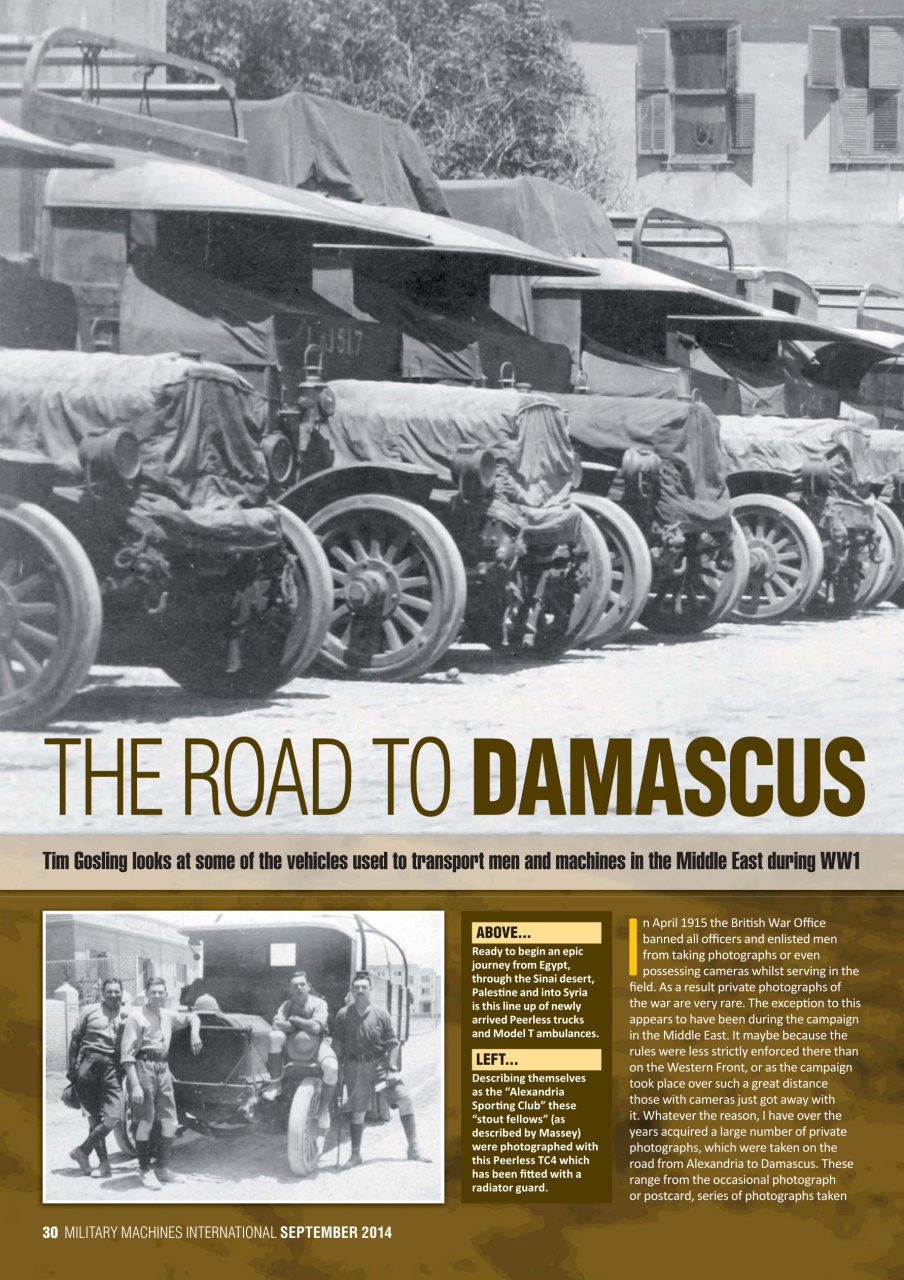 Military Machines International Preview Pages