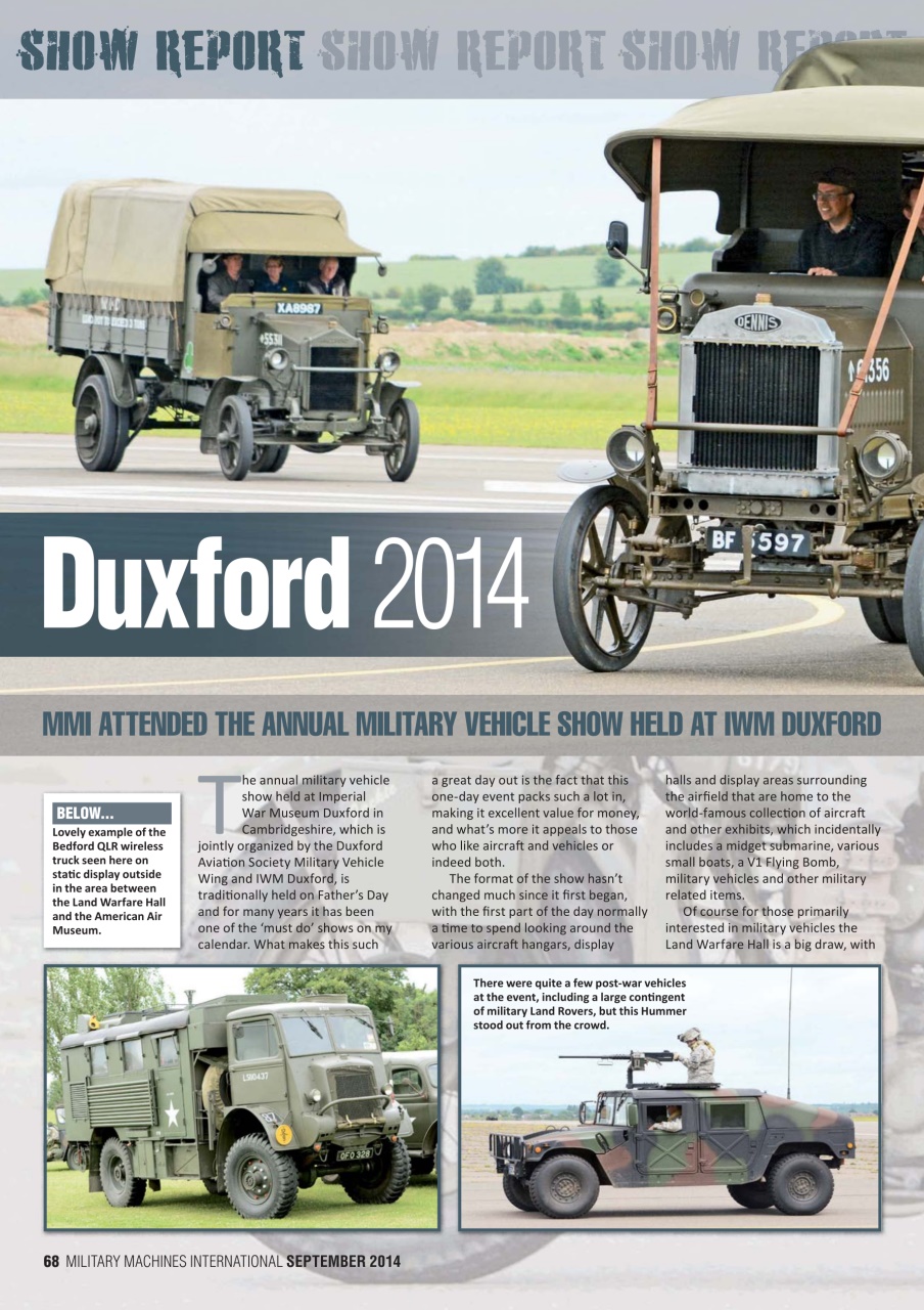Military Machines International Preview Pages