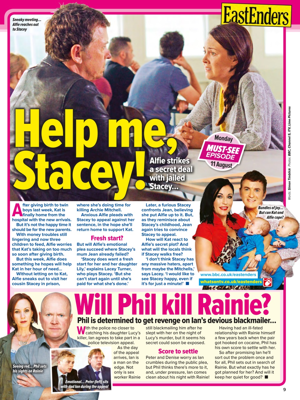 What's on TV Preview Pages