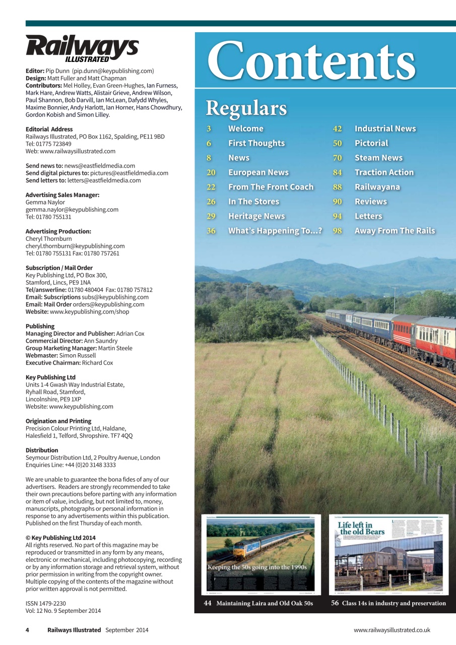 Railways Illustrated Preview Pages
