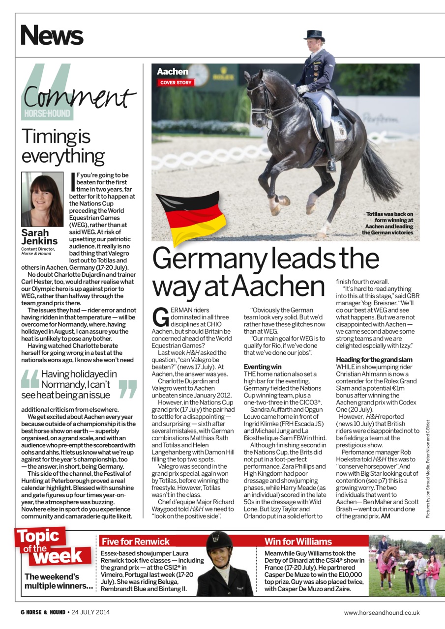 Horse & Hound Preview Pages