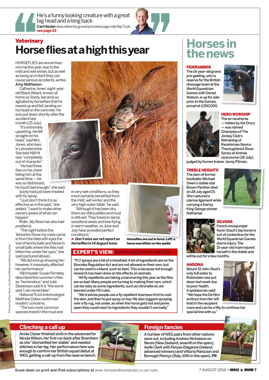 Horse & Hound Preview Pages