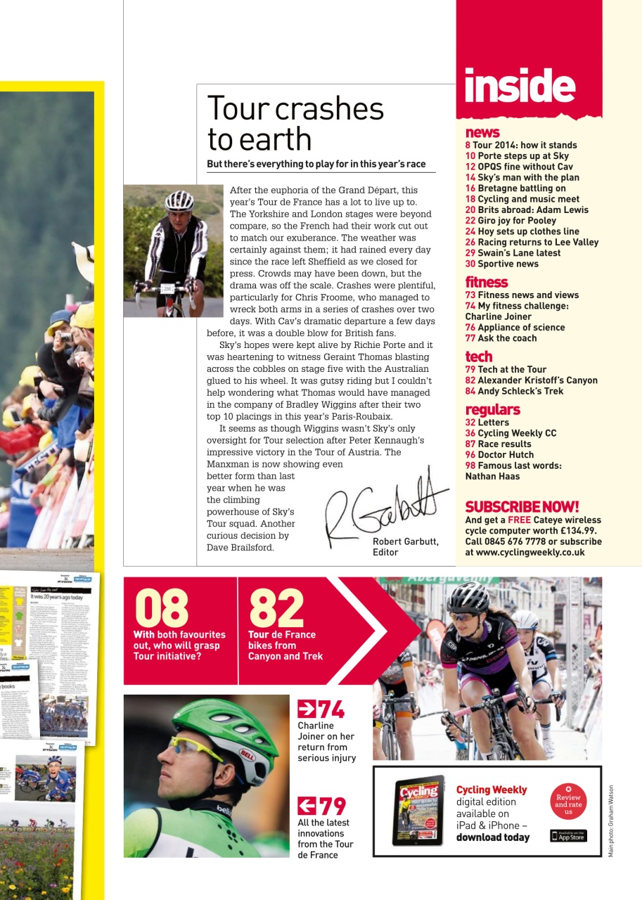 Cycling Weekly Preview Pages
