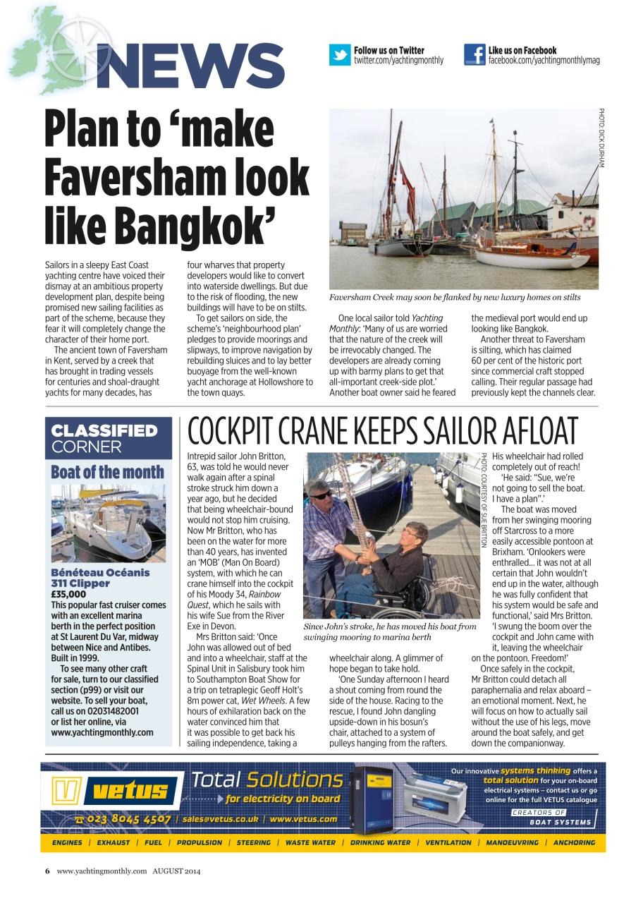 Yachting Monthly Preview Pages