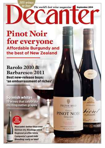 Decanter issue September 2014