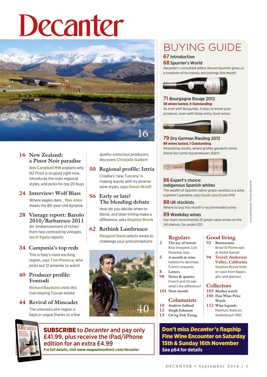 Decanter Preview Pages