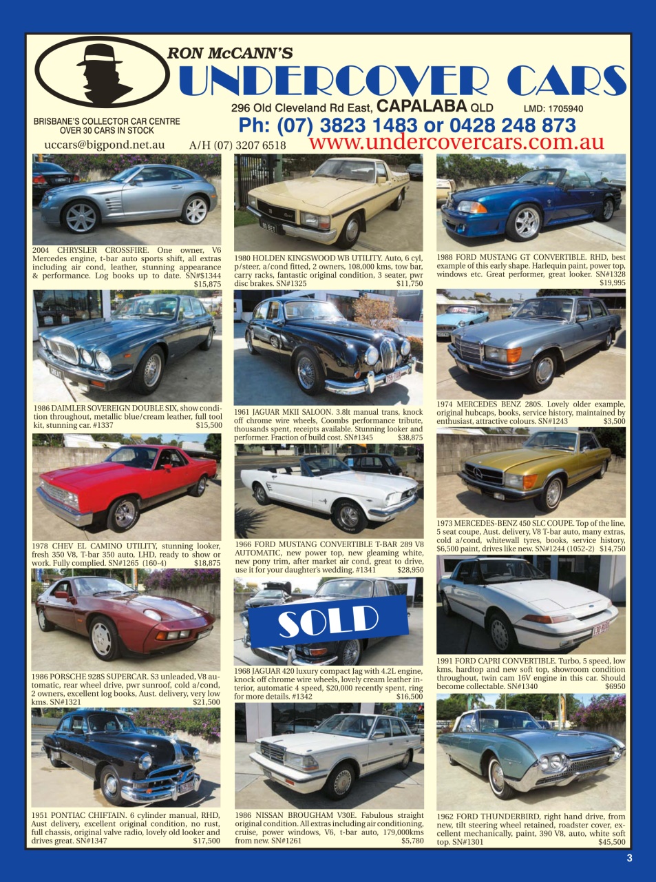 JUST CARS Preview Pages