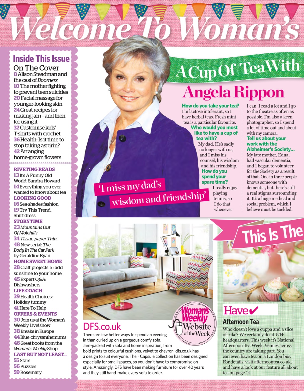 Woman's Weekly Preview Pages