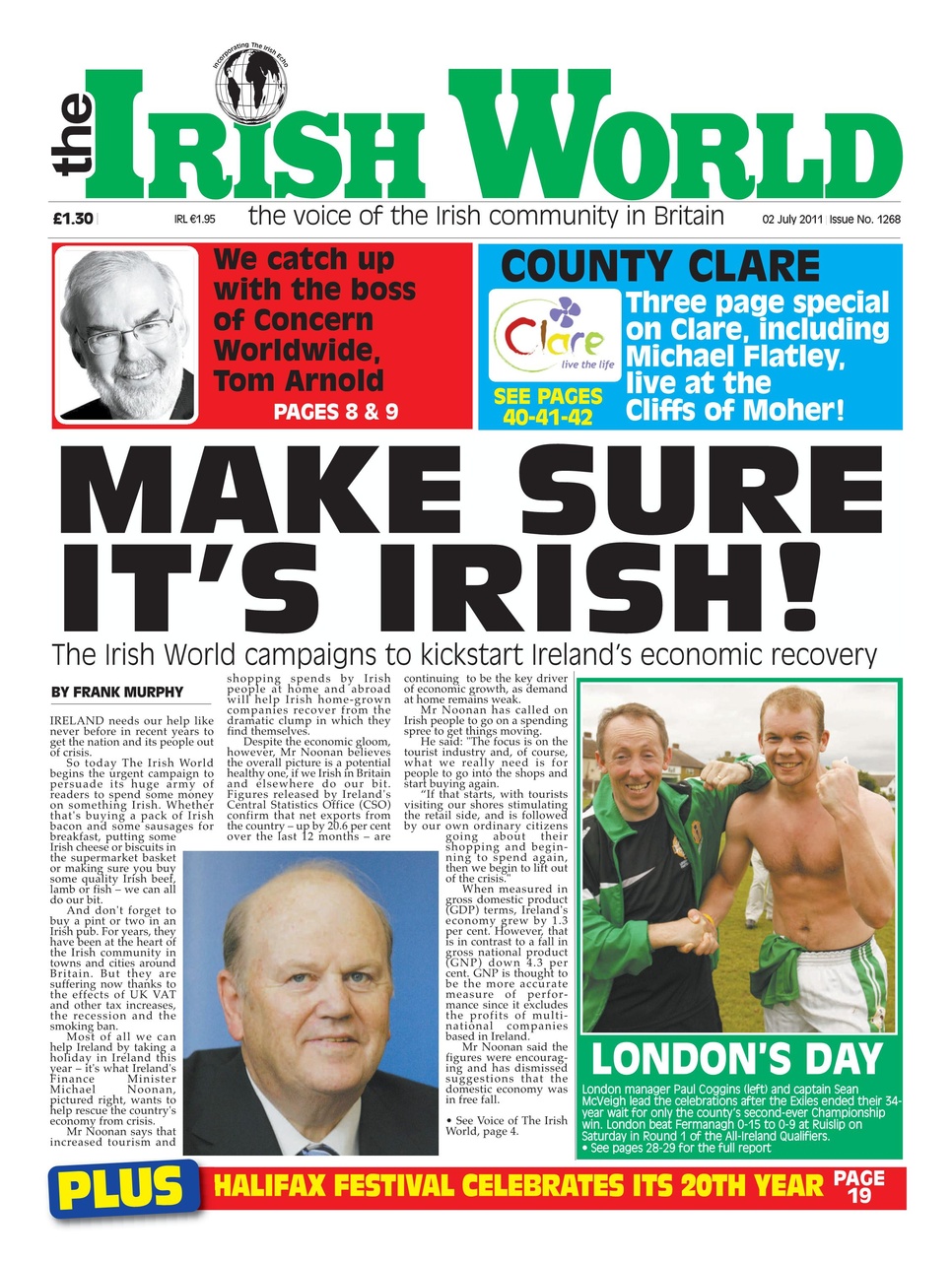 Irish World Preview Pages